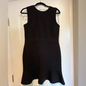 Elegant black dress.